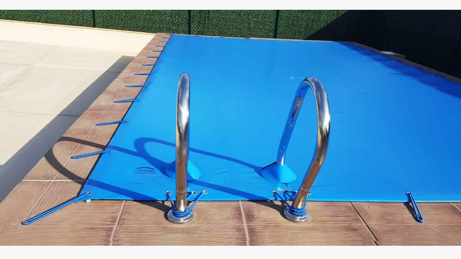 Blue winter cover view 3