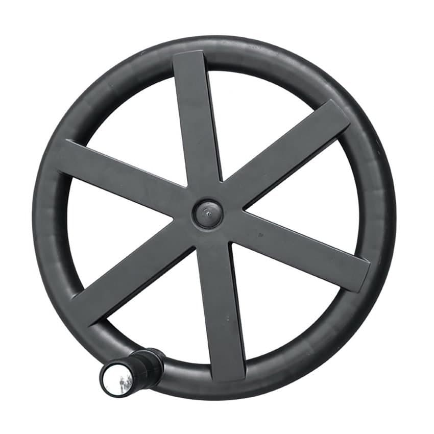 Steering wheel for roller