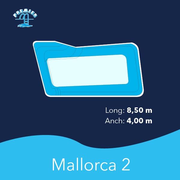 Thermal pool cover Premier model Mallorca 2