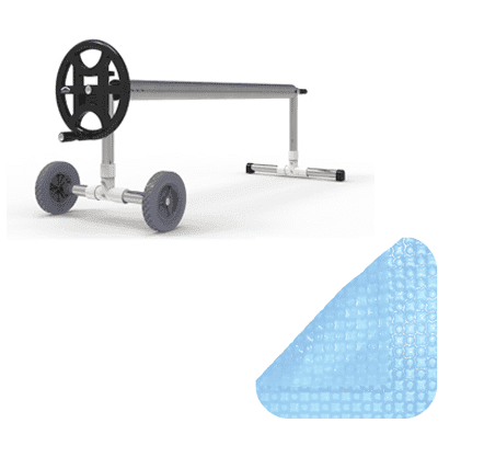 Transparent thermal blanket + roll-up pack